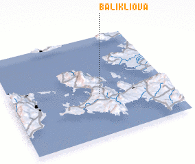 3d view of Balıklıova