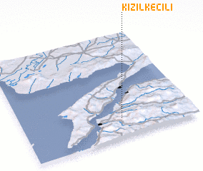 3d view of Kızılkeçili