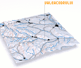 3d view of Valea Codrului