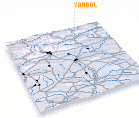 3d view of Yambol