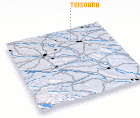 3d view of Teişoara