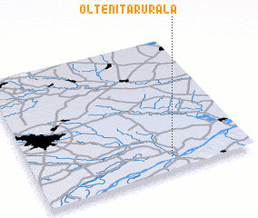 3d view of Olteniţa Rurală