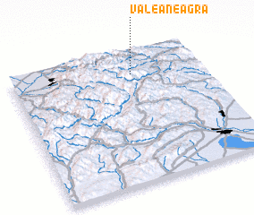 3d view of Valea Neagră