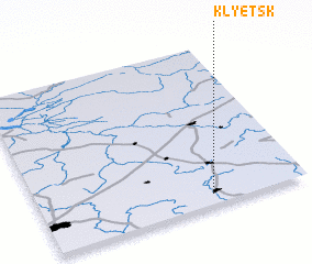 3d view of Klyetsk