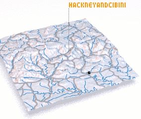 3d view of Hackney and Cibini