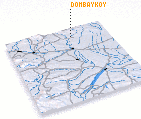 3d view of Dombayköy