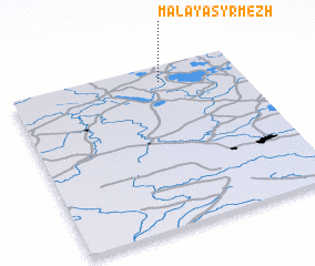 3d view of Malaya Syrmezh