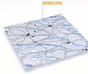 3d view of Vorniceni