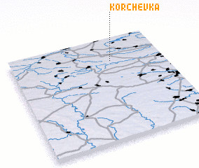 3d view of Korchëvka