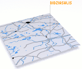 3d view of Didžiasalis