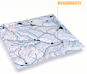 3d view of Bogdăneşti