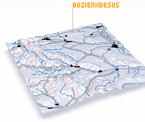 3d view of Bozienii de Sus