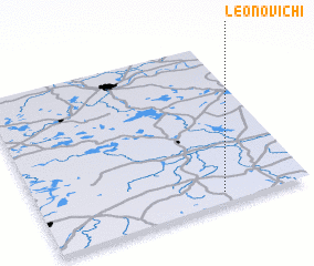 3d view of Leonovichi