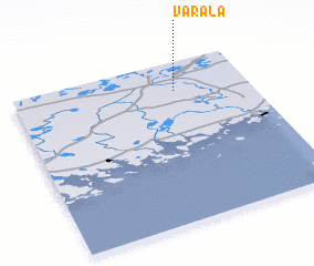 3d view of Värälä