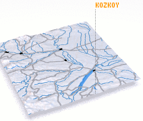 3d view of Kozköy