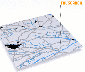 3d view of Tăuşeanca