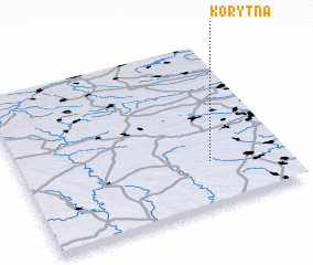 3d view of Korytna