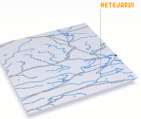 3d view of Hetejärvi