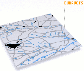 3d view of Dunavets