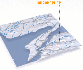 3d view of Karaömerler