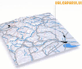 3d view of Valea Părului