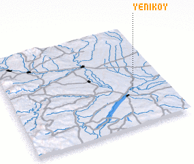3d view of Yeniköy