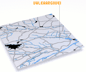 3d view of Valea Argovei