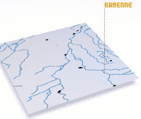 3d view of Kamenne