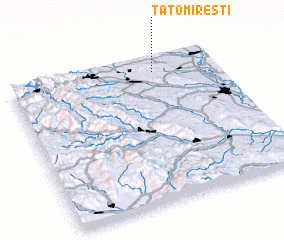 3d view of Tatomireşti