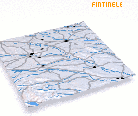 3d view of Fîntînele