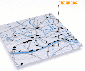 3d view of Cuza Vodă