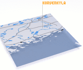 3d view of Korvenkylä