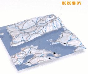 3d view of Keremköy