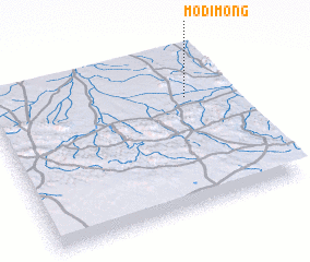 3d view of Modimong