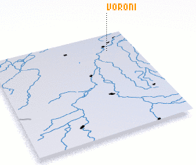3d view of Voroni