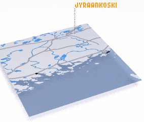 3d view of Jyräänkoski