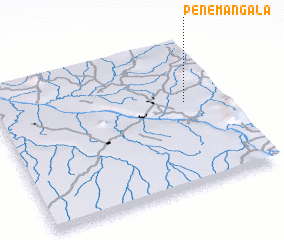 3d view of Pene-Mangala