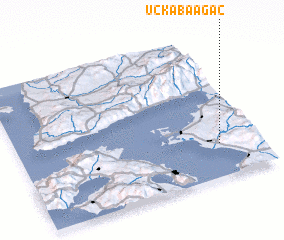 3d view of Üç Kabaağaç