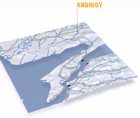 3d view of Kadıköy