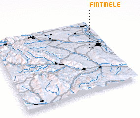 3d view of Fîntînele