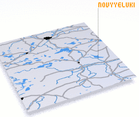 3d view of Novyye Luki