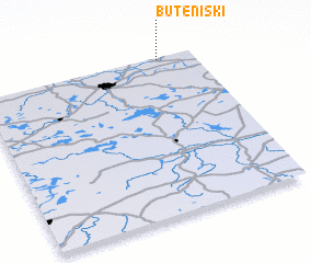 3d view of Buteniški