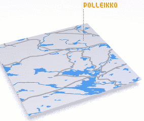 3d view of Pölleikkö