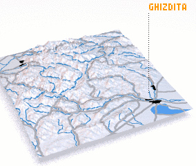 3d view of Ghizdiţa