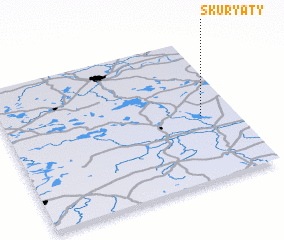 3d view of Skurʼyaty