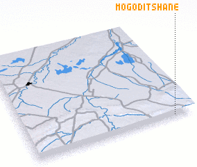 3d view of Mogoditshane