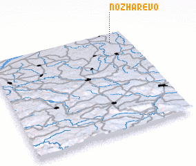 3d view of Nozharevo