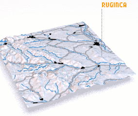 3d view of Ruginca