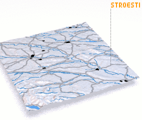 3d view of Stroeşti