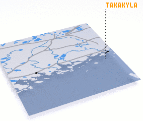 3d view of Takakylä